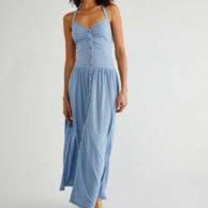 Free People Nina Maxi Halter Dress